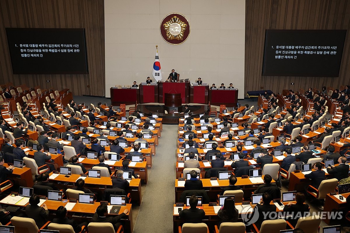 [黑特] 韓國國會議長不宣布表決結束