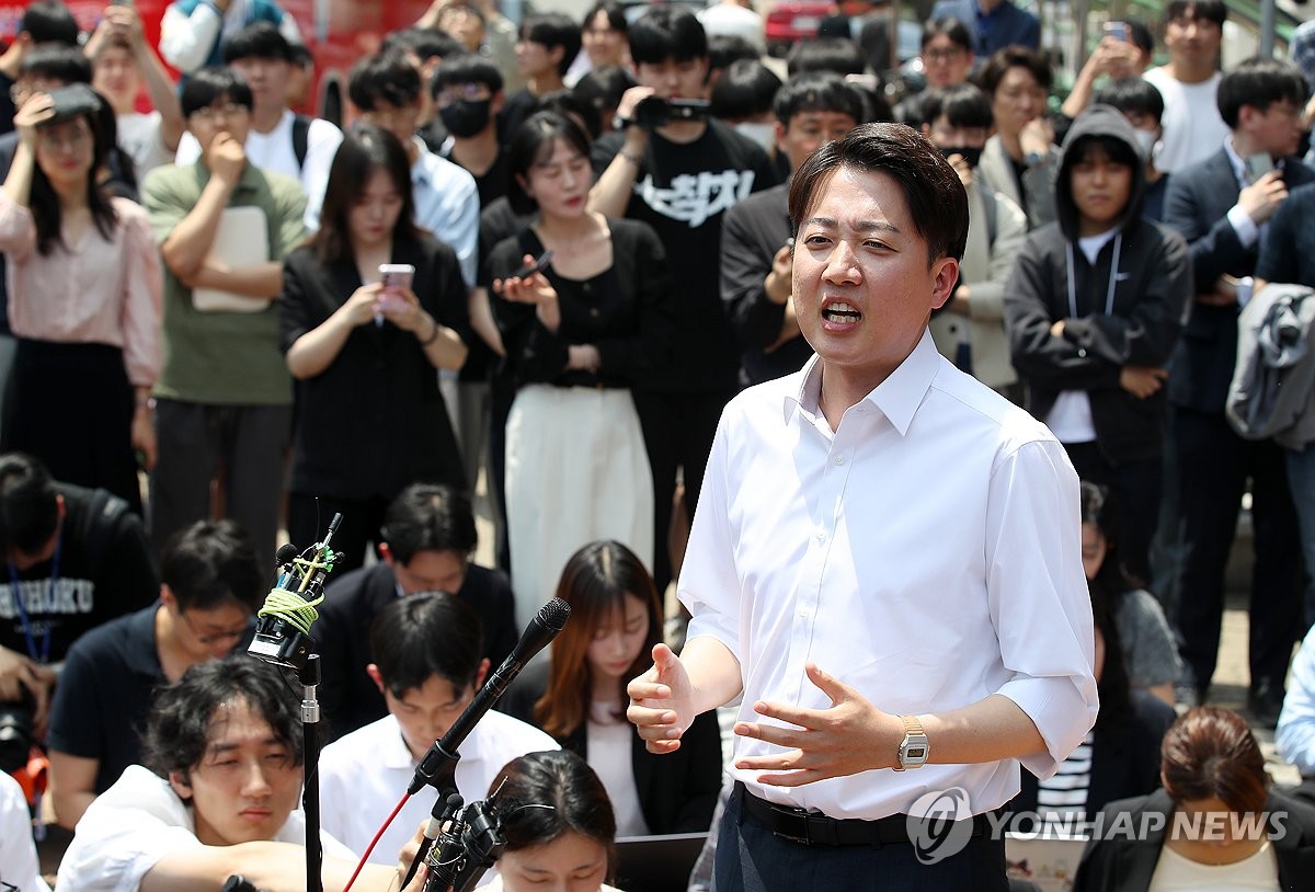 이준석 "김문수 찍으면 사표…