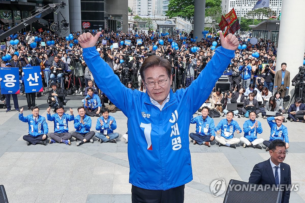 이재명, 제주 방문 후 PK행…양산 집중 유세