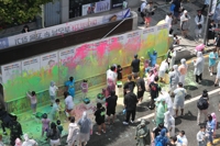 '아!水라장' 물 축제 펼쳐진 춘천 도심…춘천마임축제 개막