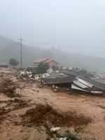 Landslide in Sancheong County
