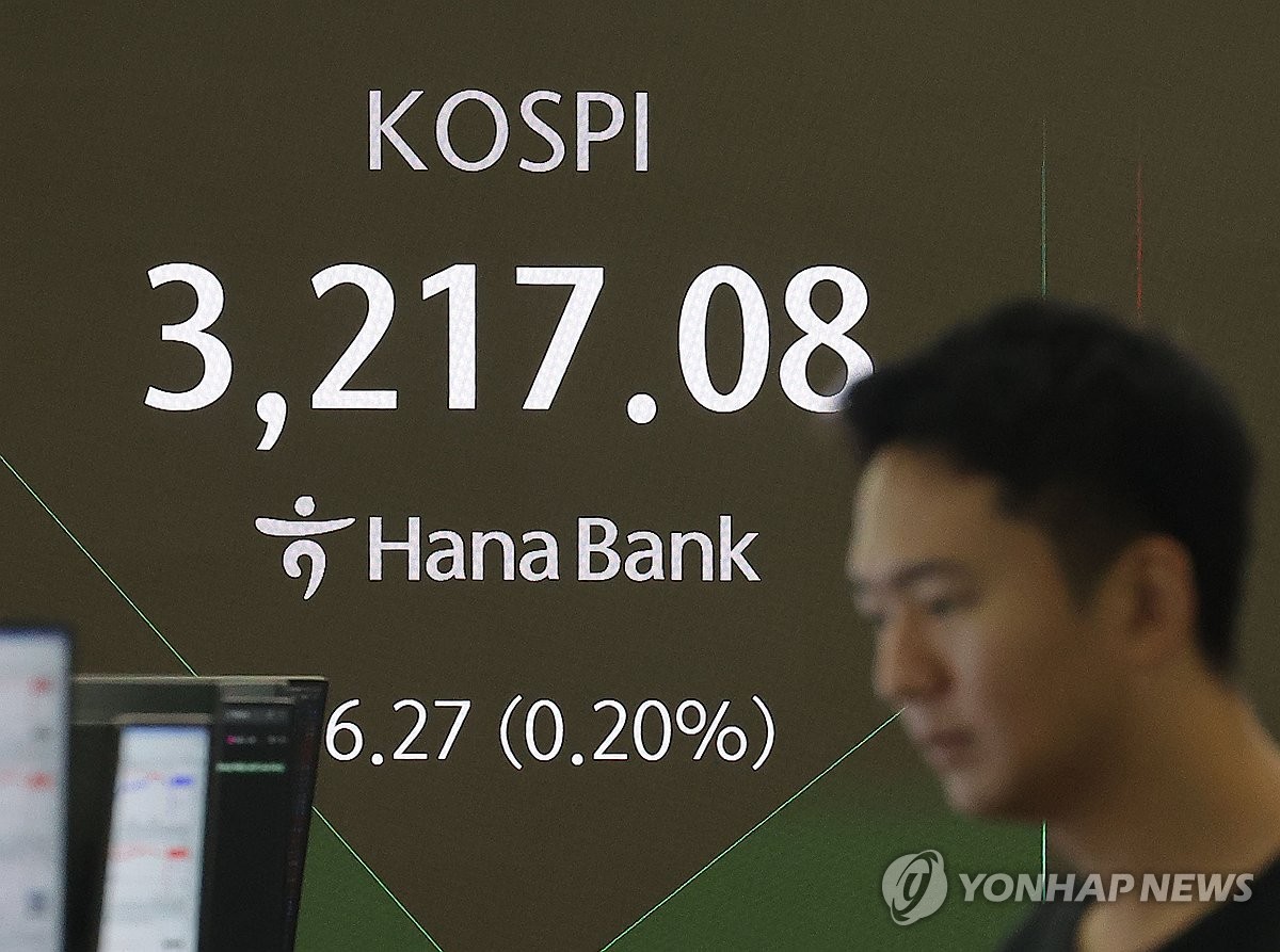 코스피 연고점 경신 뒤 3,200선 밑으로…코스닥 나흘…
