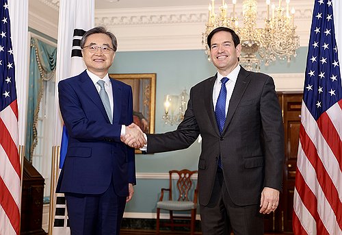 韓国外相　ルビオ国務長官と初会談