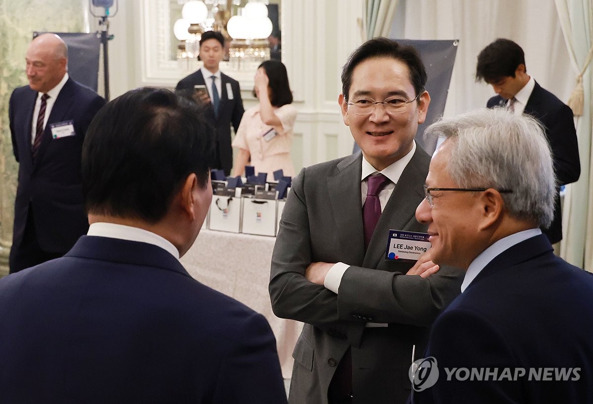 [한미정상회담] 이재용, 조선·원전으로 한미동맹 지원…반도체는 