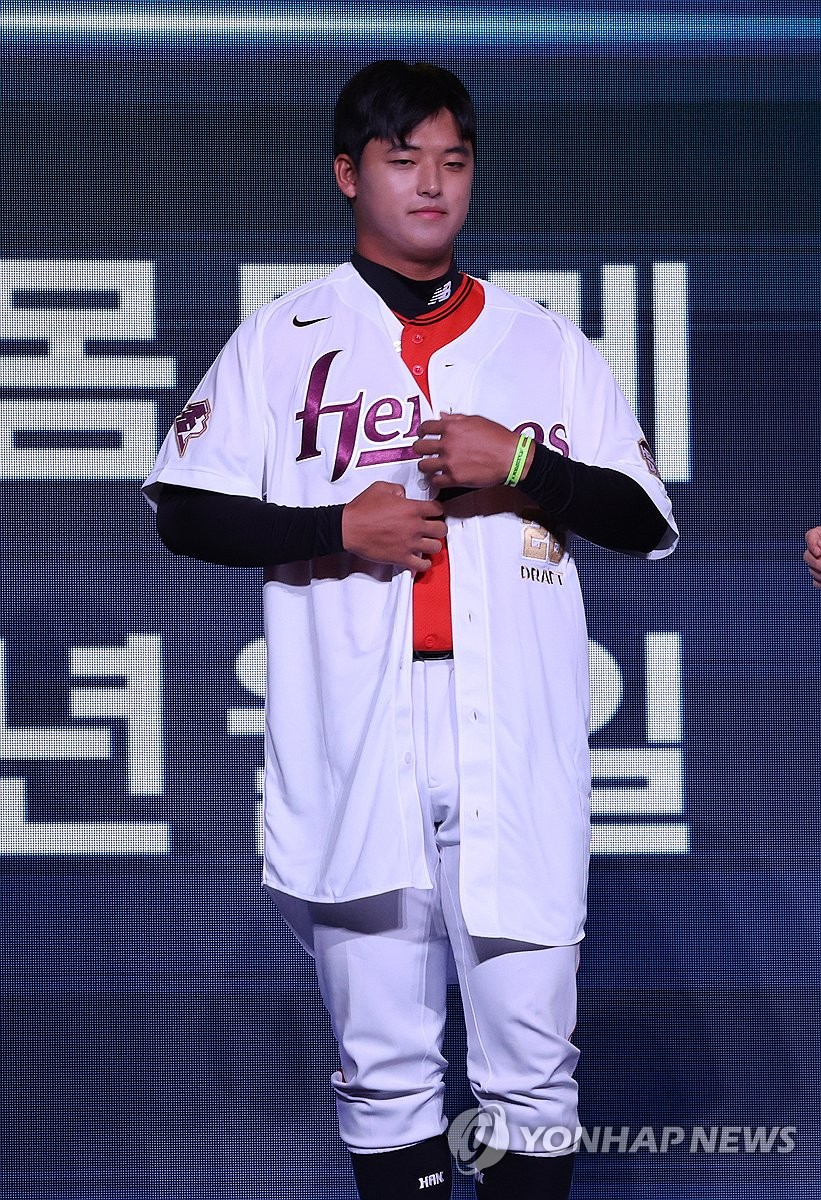 북일고 박준현, 신인드래프트 전체 1순위 키움행