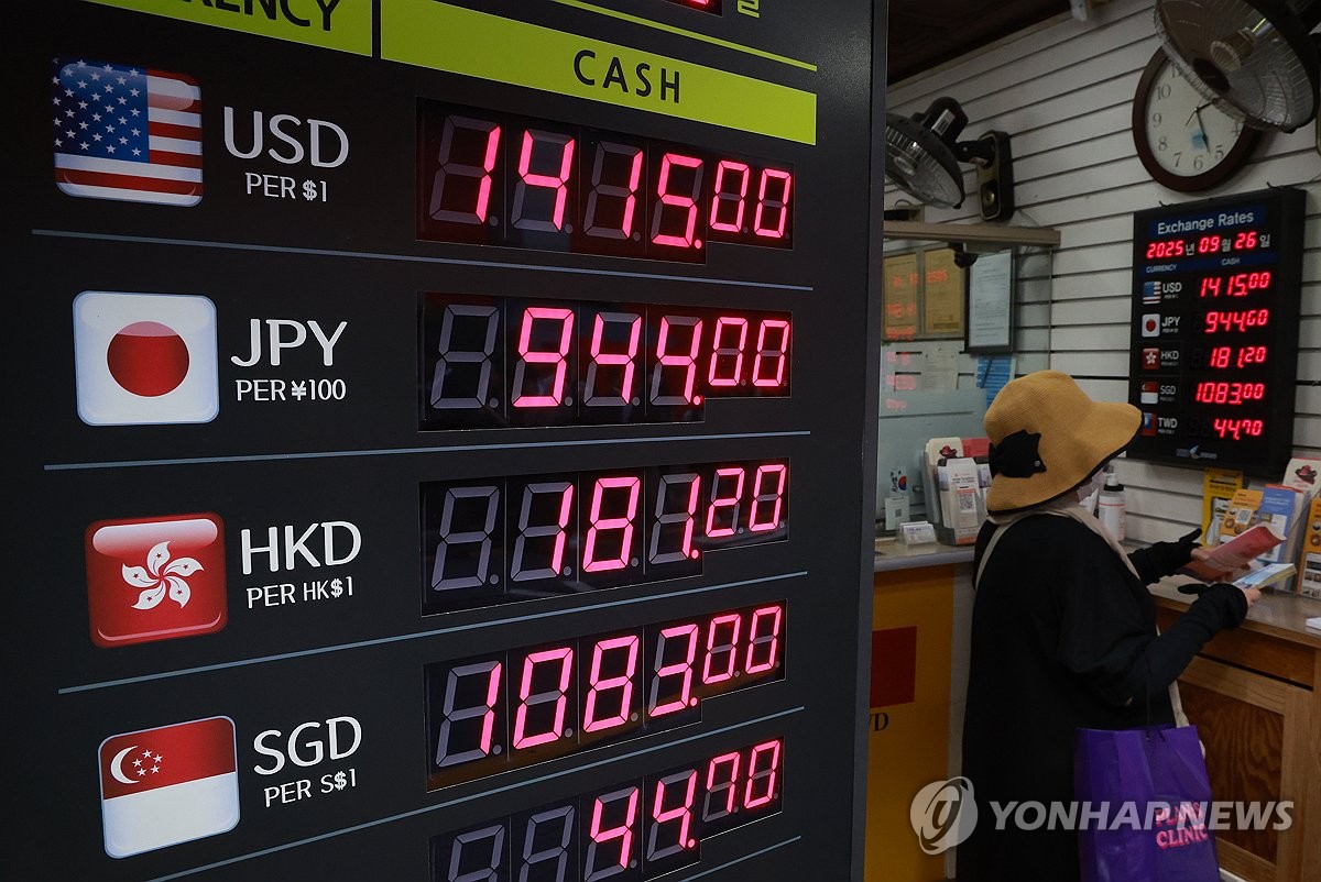 韓国ウォンが急落