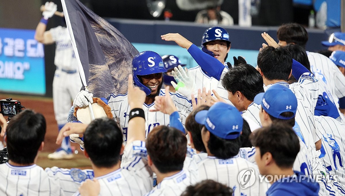 프로야구 삼성, 오승환 은퇴 경기서 2년 연속 PS 진출 확정