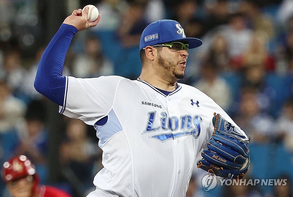 '7이닝 무실점' 삼성 에이스 후라도 실수 빨리 고치려고 해(종합)