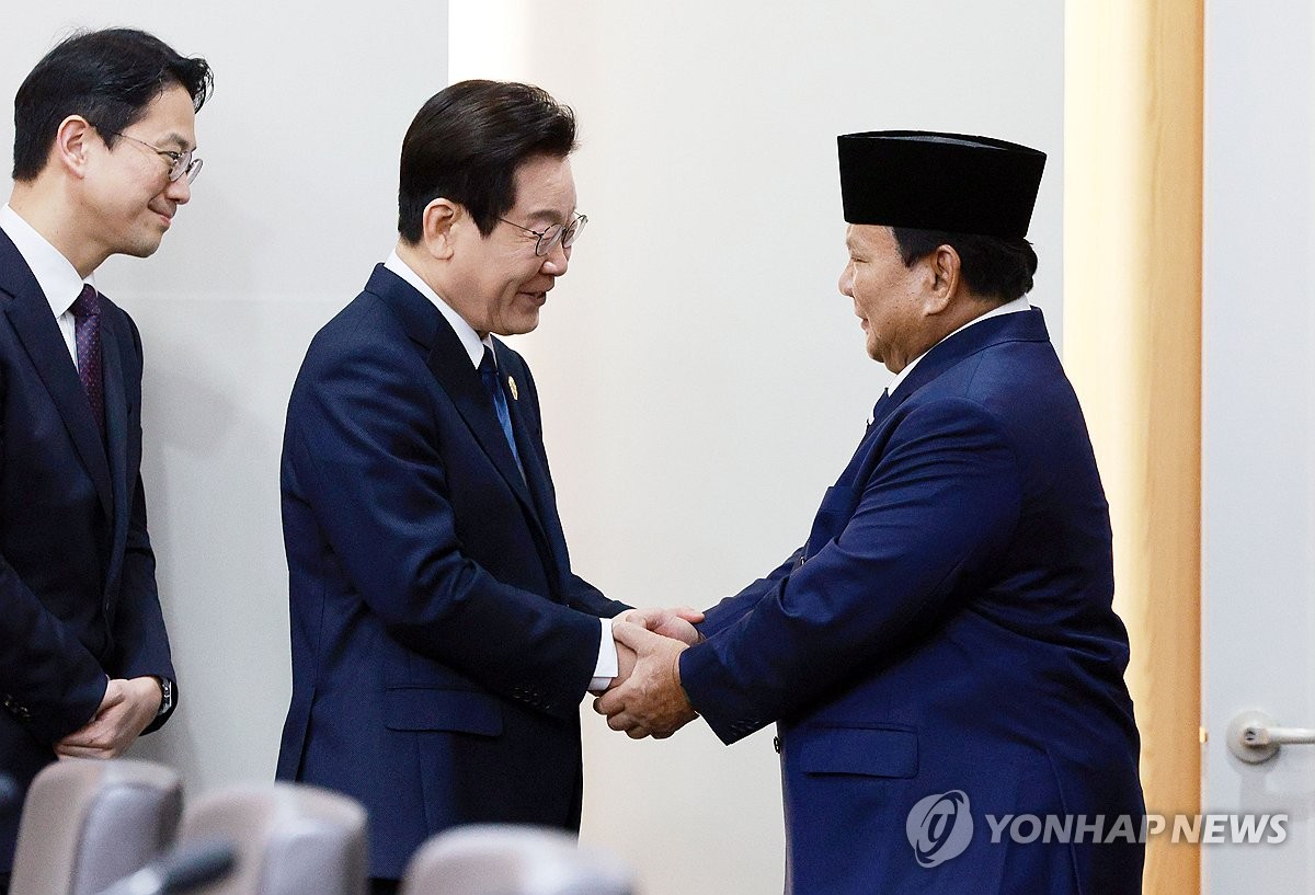 이재명 대통령, 인도네시아 대통령과 정상회담