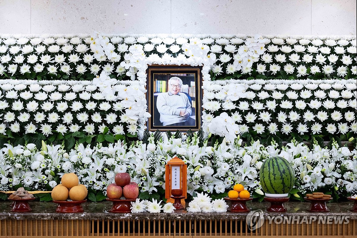 서울아산병원에 마련된 이순재 빈소